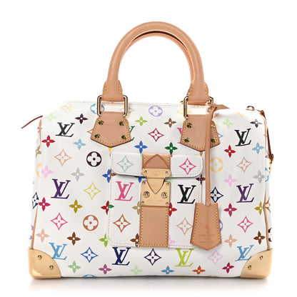 Louis Vuitton Monogram Multicolor Speedy 30 White 1 of 11