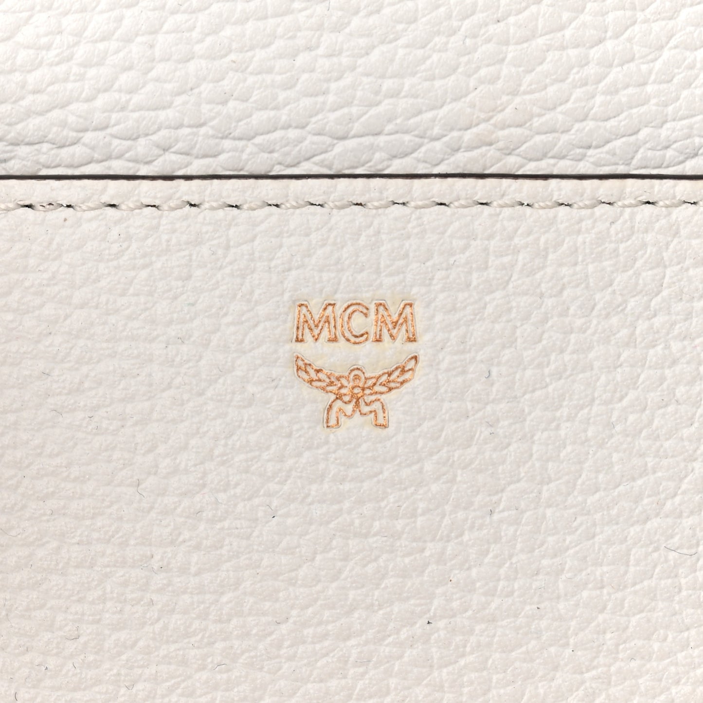 Grained Calfskin Medium Milla Convertible Backpack White Flake