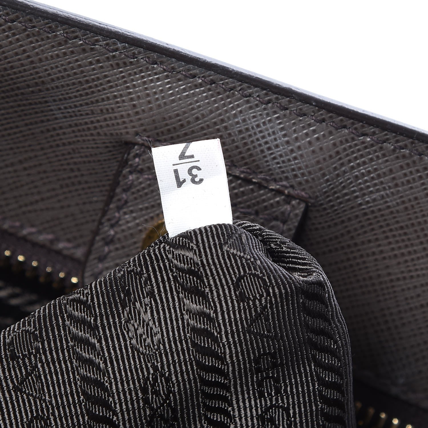 Prada Saffiano Lux Small Tote Grafite 9 of 9