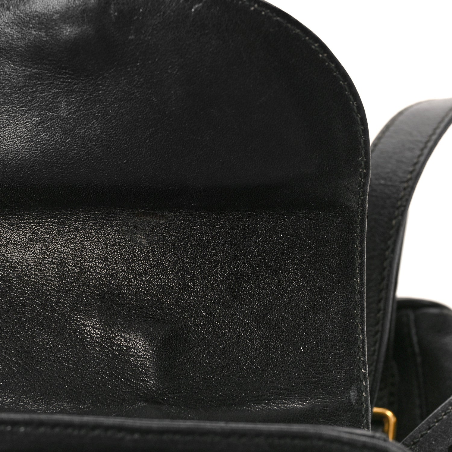 Gucci Calfskin Bamboo Backpack Black 9 of 15