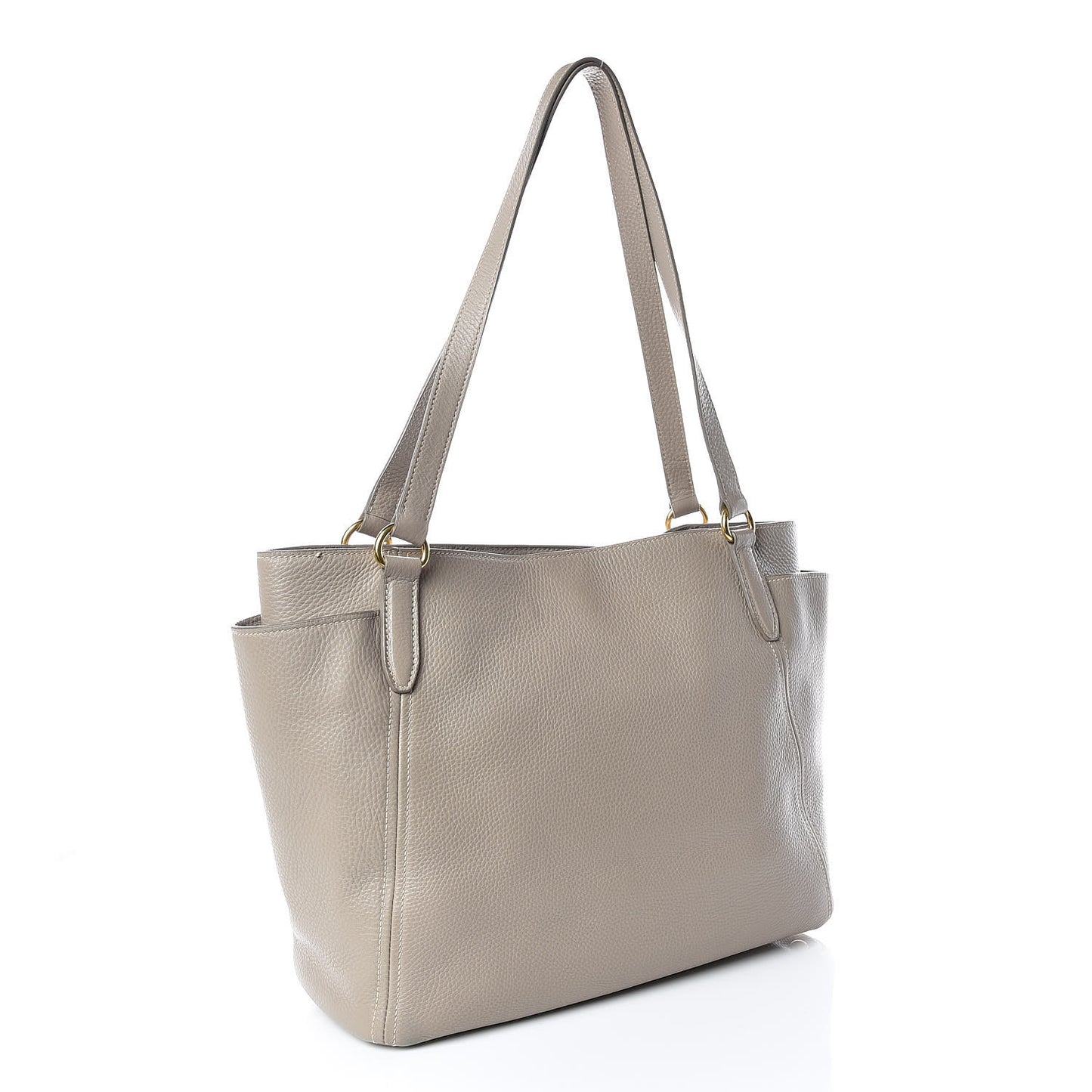 Vitello Daino Side Pocket Hobo Pomice