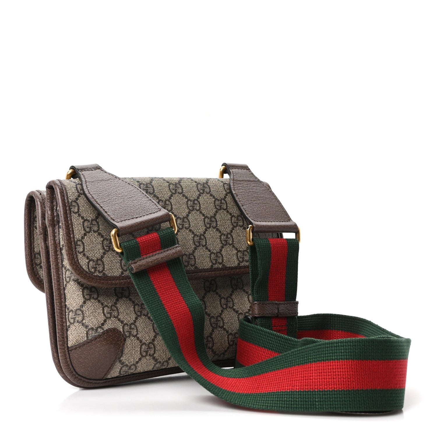 グッチメッセージバックGG Supreme Monogram Leather GUCCI（グッチ） GGスプリーム スモール メッセンジャーバッグ 斜め バッグ