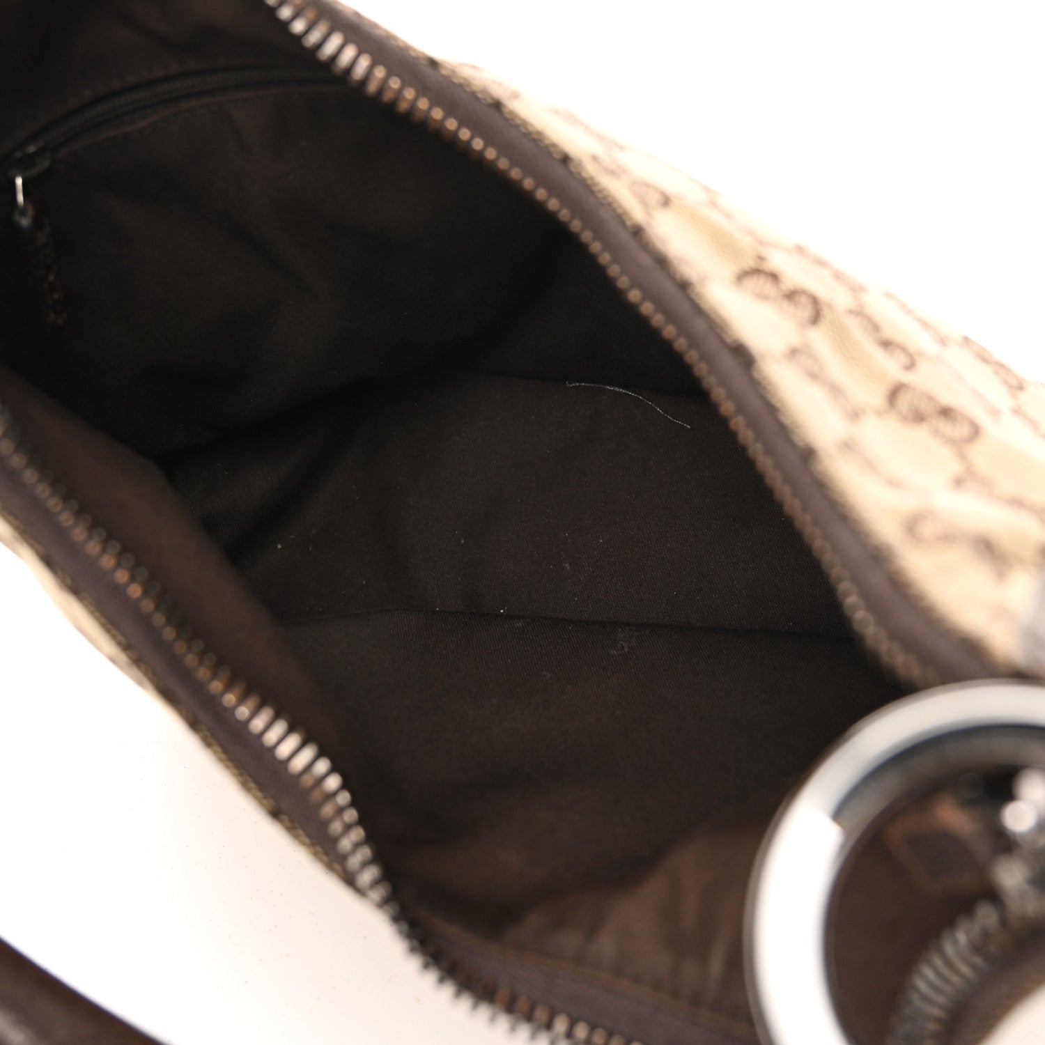 Gucci Monogram Shoulder Bag Dark Brown 5 of 11