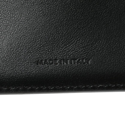 Celine Calfskin Compact Triomphe Wallet With Coin Purse Black 7 of 7