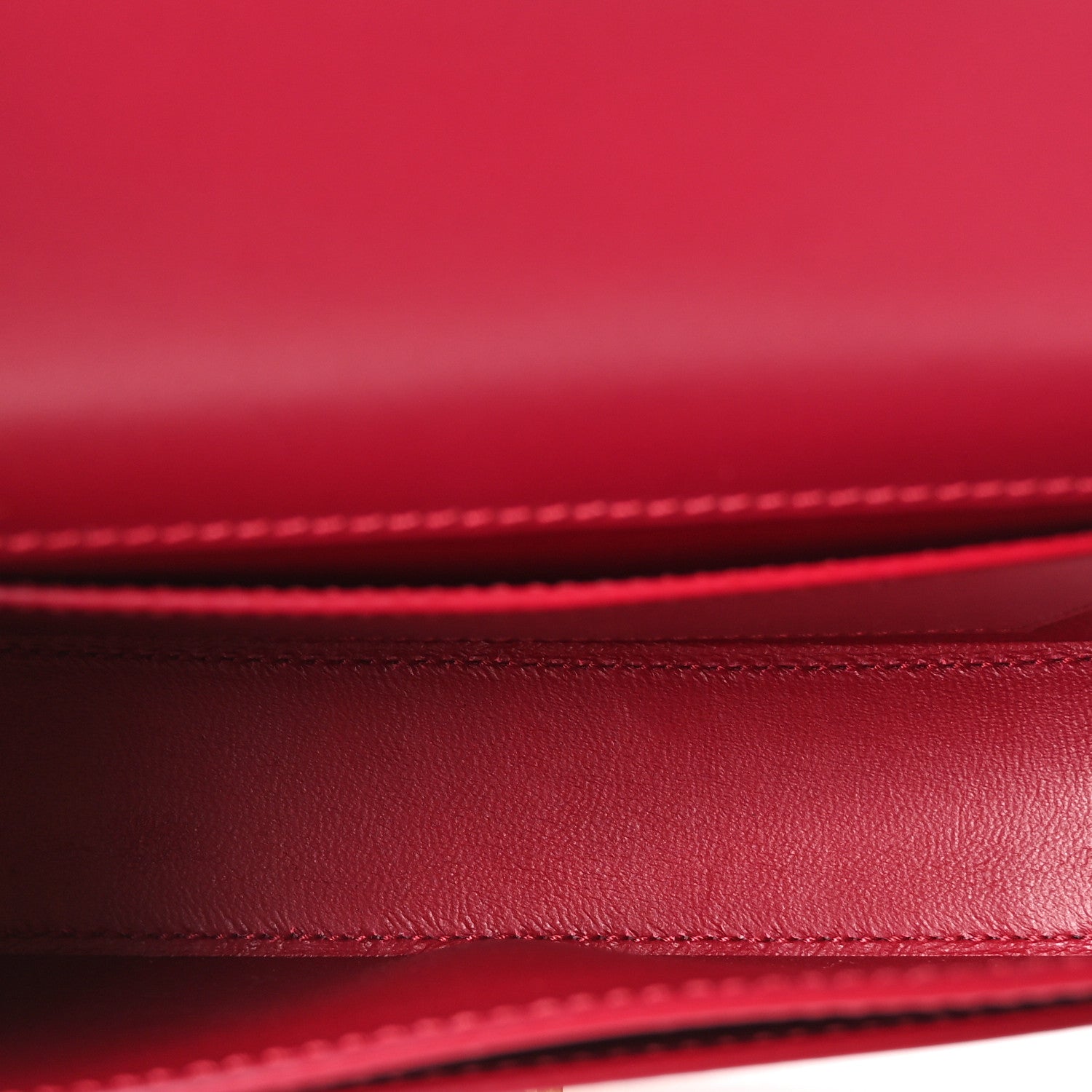 Saint Laurent Box Calfskin Mini Voltaire Shoulder Bag Raspberry Pink 4 of 10