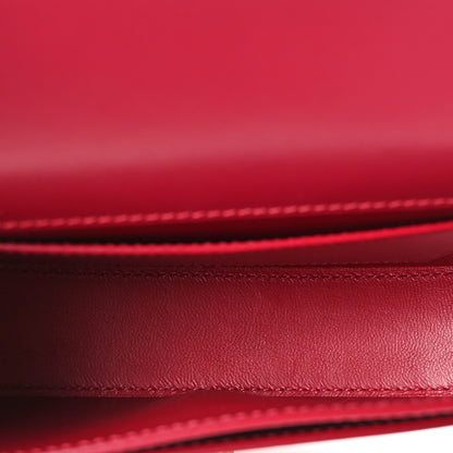 Saint Laurent Box Calfskin Mini Voltaire Shoulder Bag Raspberry Pink 4 of 10