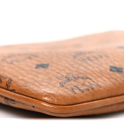 MCM Visetos Original Medium Pouch Cognac 9 of 11