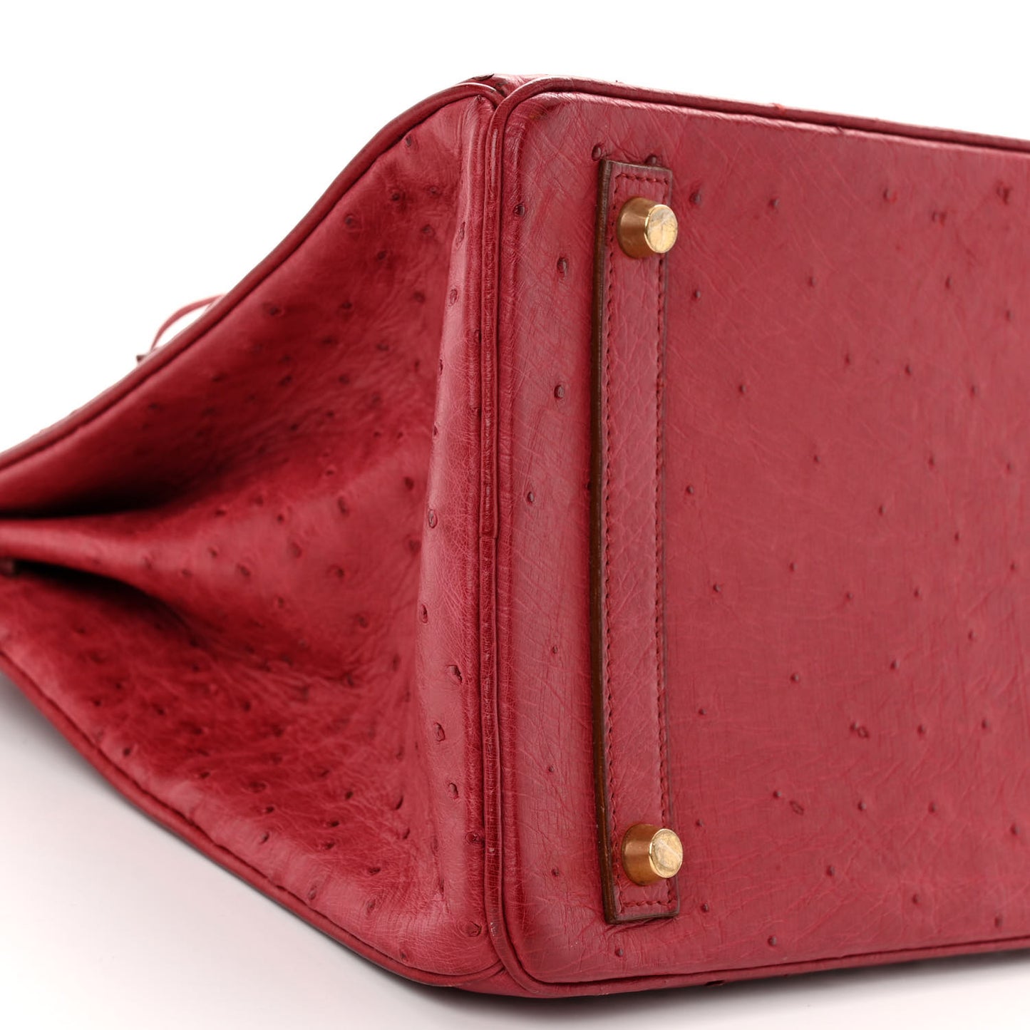 Ostrich HAC Birkin 32 Rouge Vif