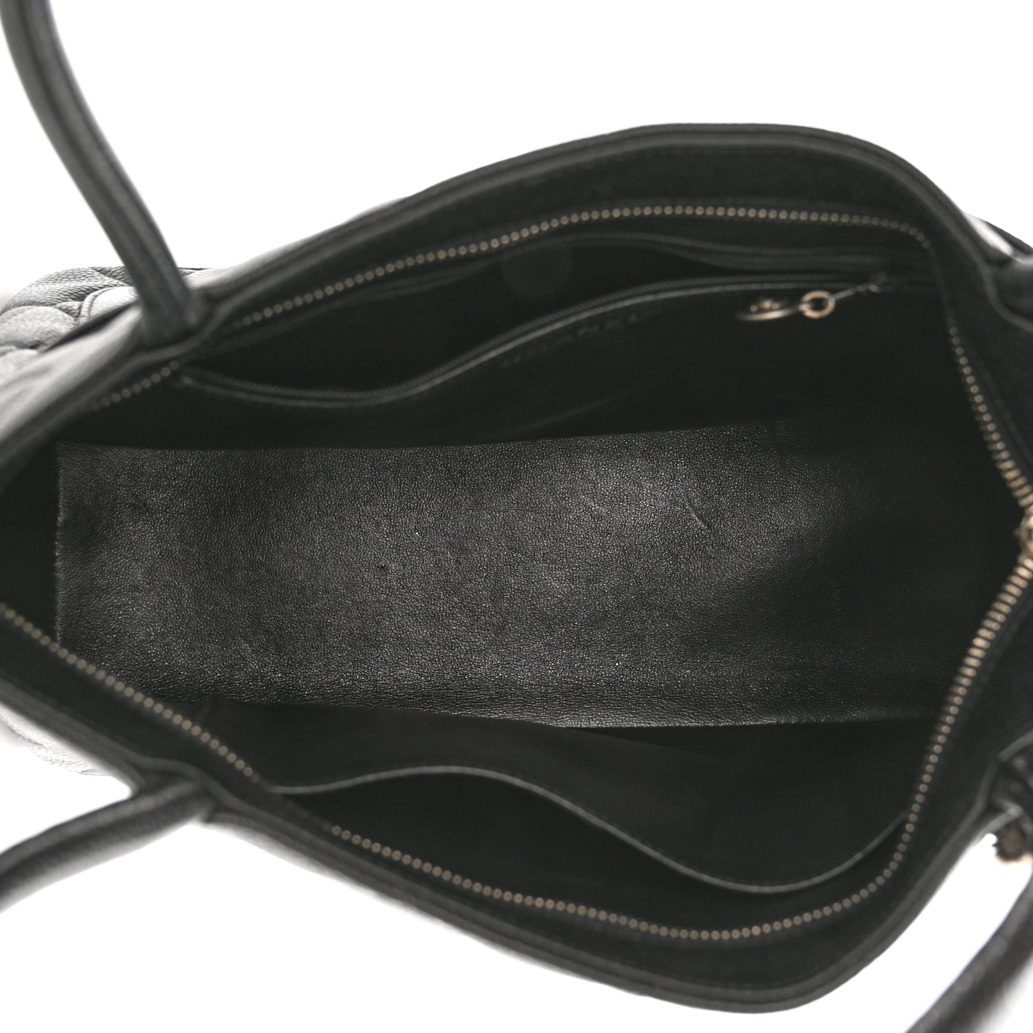 Chanel Caviar Quilted Medallion Tote Black 5 of 10