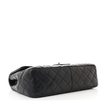 Chanel Lambskin Quilted Elementary Chic Flap Black 4 of 12