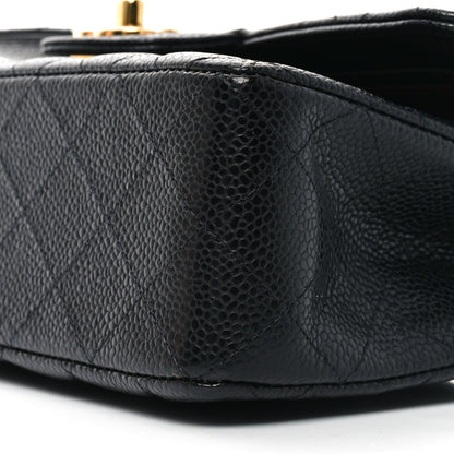 Chanel Caviar Quilted Small Double Flap Black 10 of 11