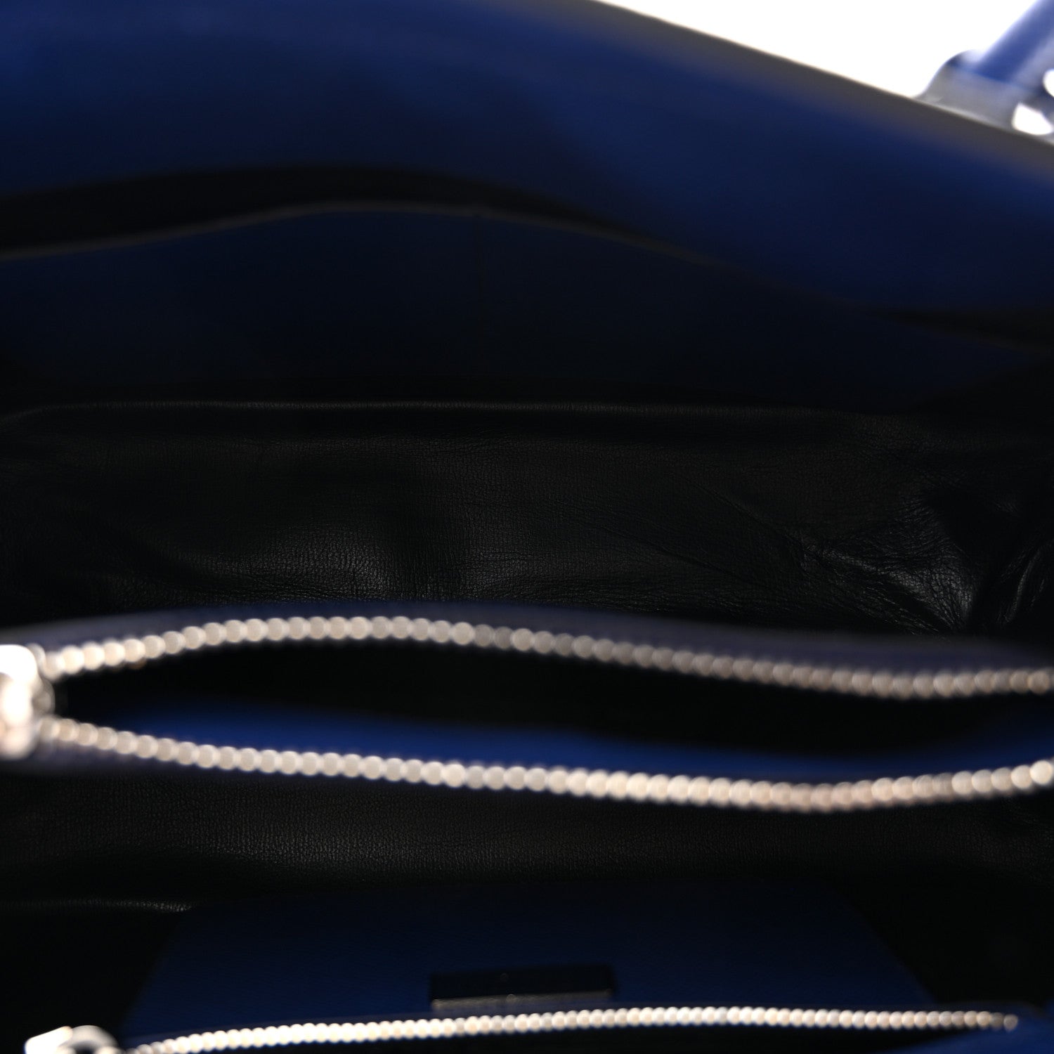 Prada Saffiano Cuir Twin Tote Inchiostro 5 of 14