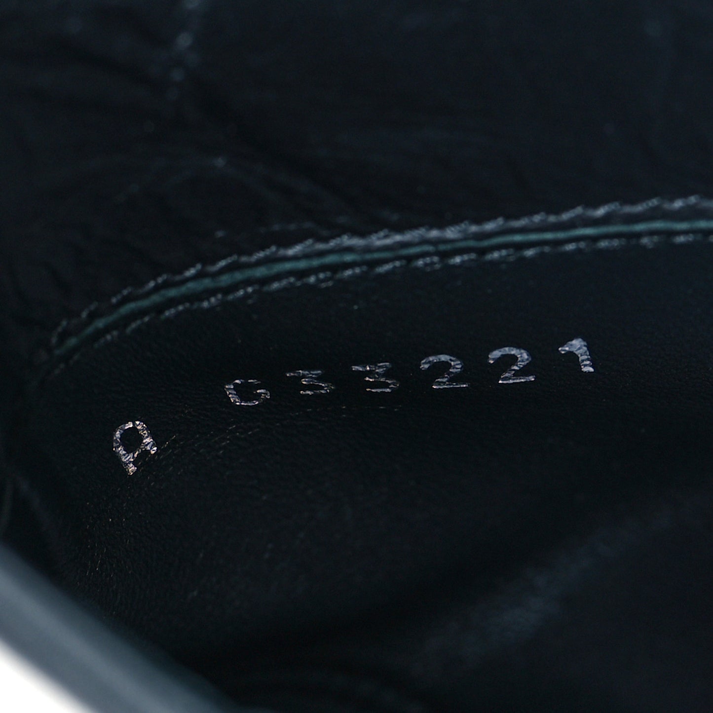 Lambskin Cap Toe Ankle Boots 38.5 Navy Black