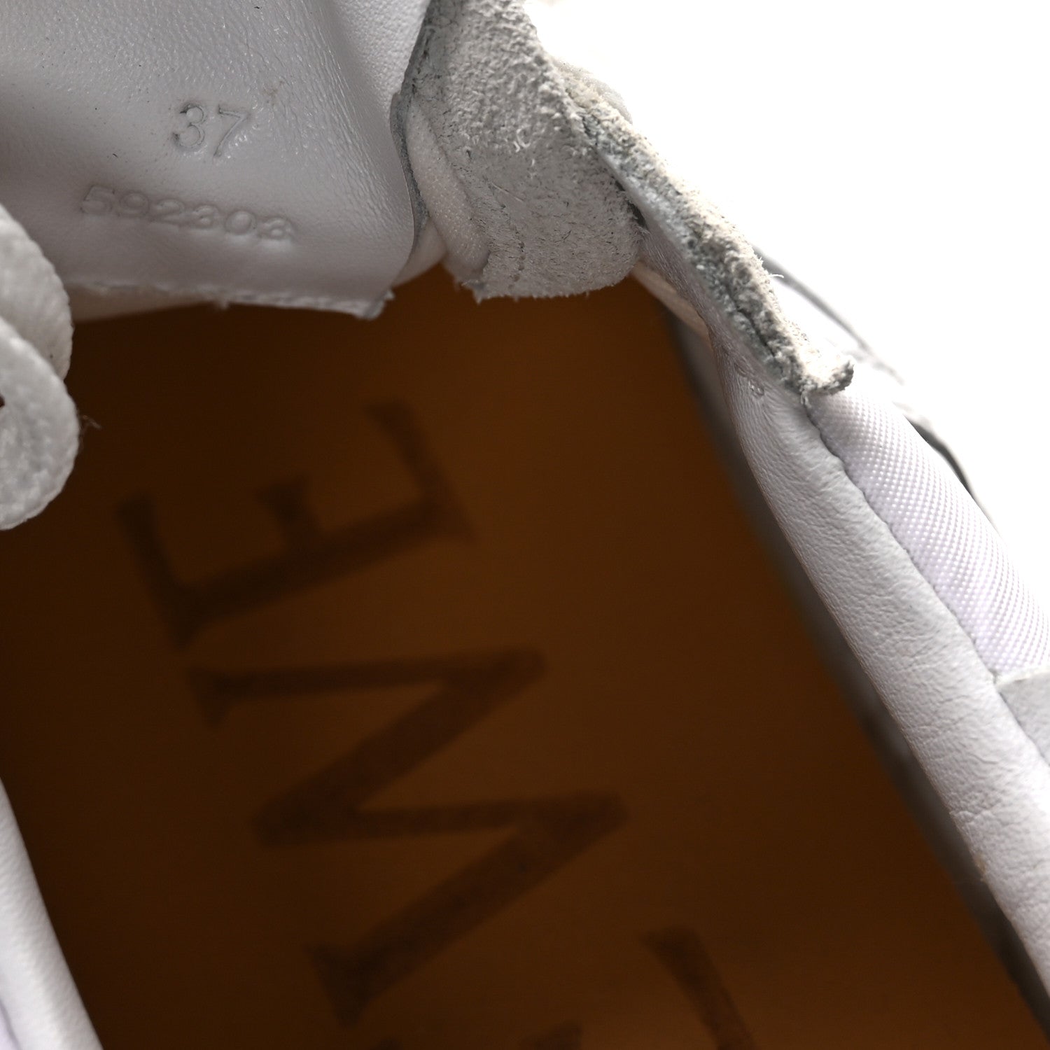 Loewe Nylon Suede Flow Retro Runner Sneakers 37 White 8 of 8