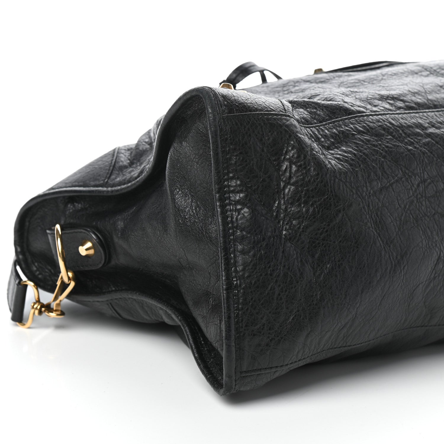 Balenciaga Agneau Classic Gold Hardware Part Time Black 8 of 9
