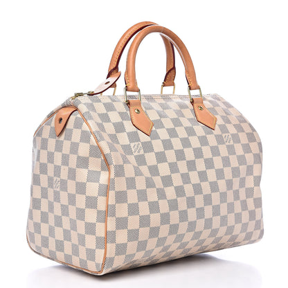 Louis Vuitton Damier Azur Speedy 30 3 of 16