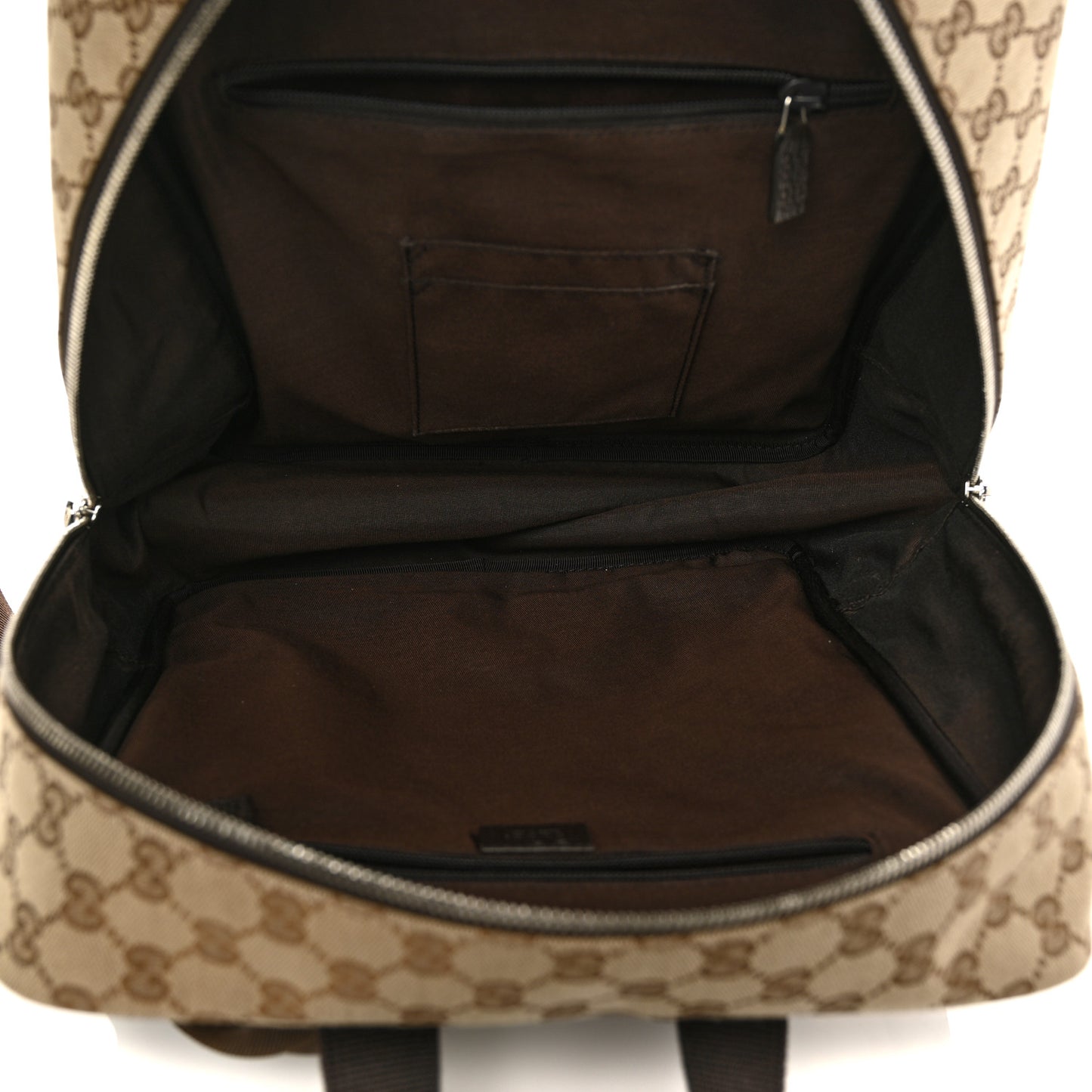 Monogram Travel Backpack Dark Brown
