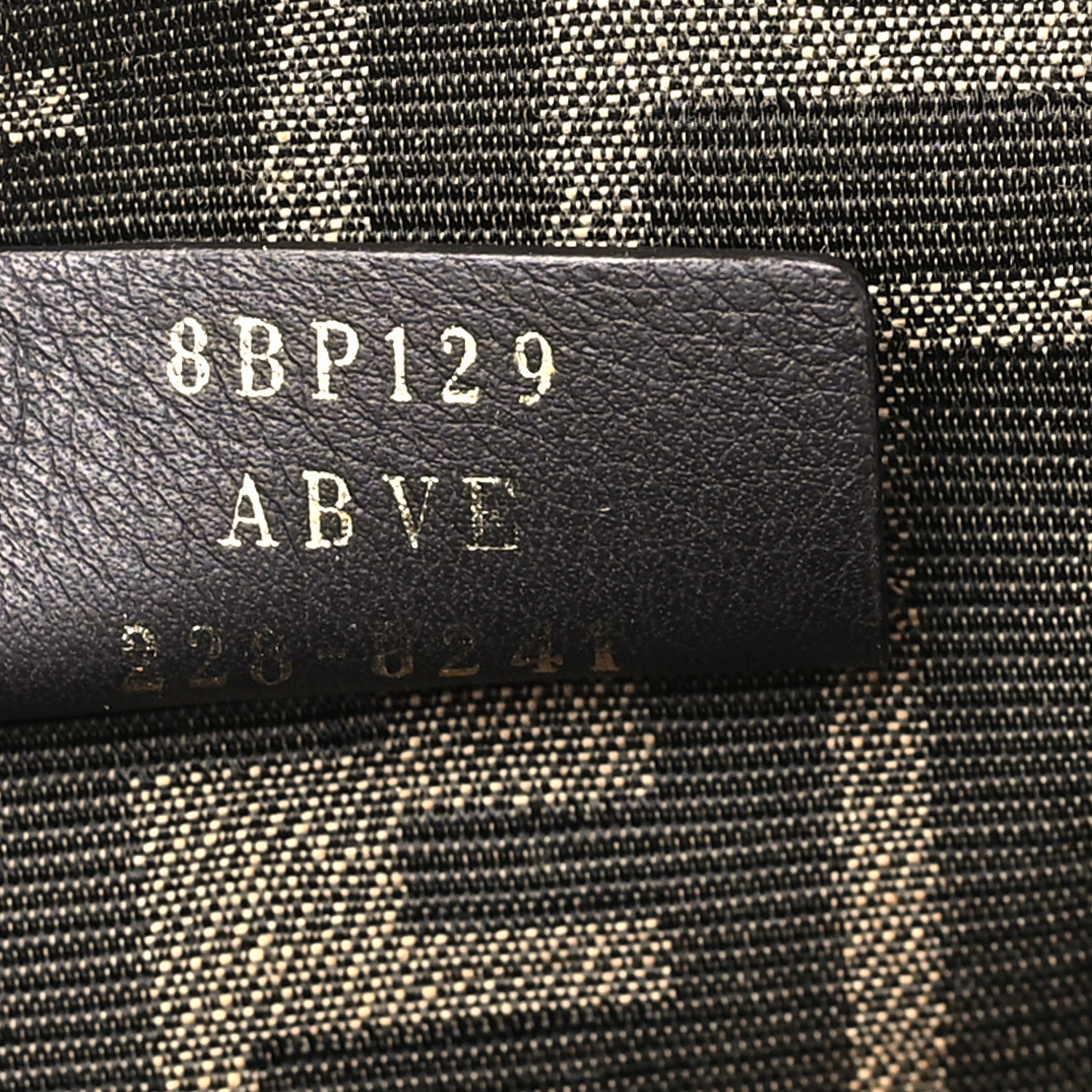 Fendi Shiny Nappa Small Fendi First Black 7 of 9