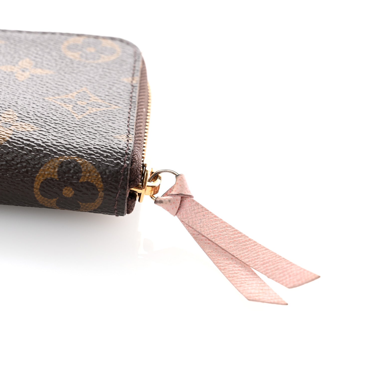 Louis Vuitton Monogram Clemence Wallet Rose Ballerine 8 of 11
