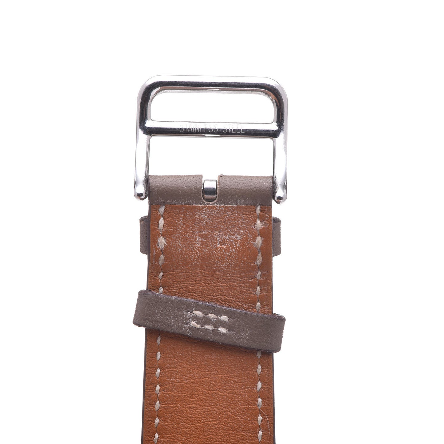 Stainless Steel Swift 26mm Heure H Hour Quartz Watch Etoupe