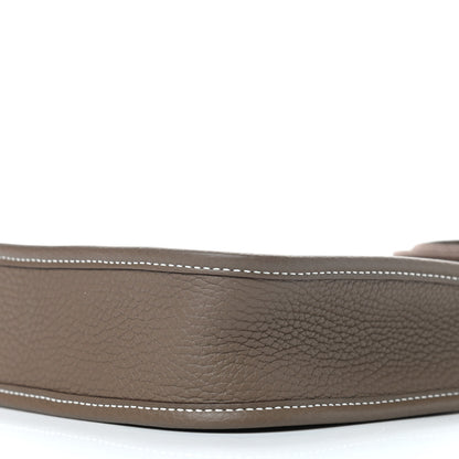 Hermes Taurillon Clemence Evelyne TPM Etoupe 8 of 8