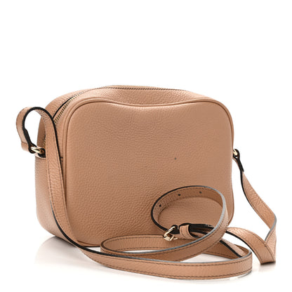 Gucci Pebbled Calfskin Small Soho Disco Bag Camelia 3 of 11