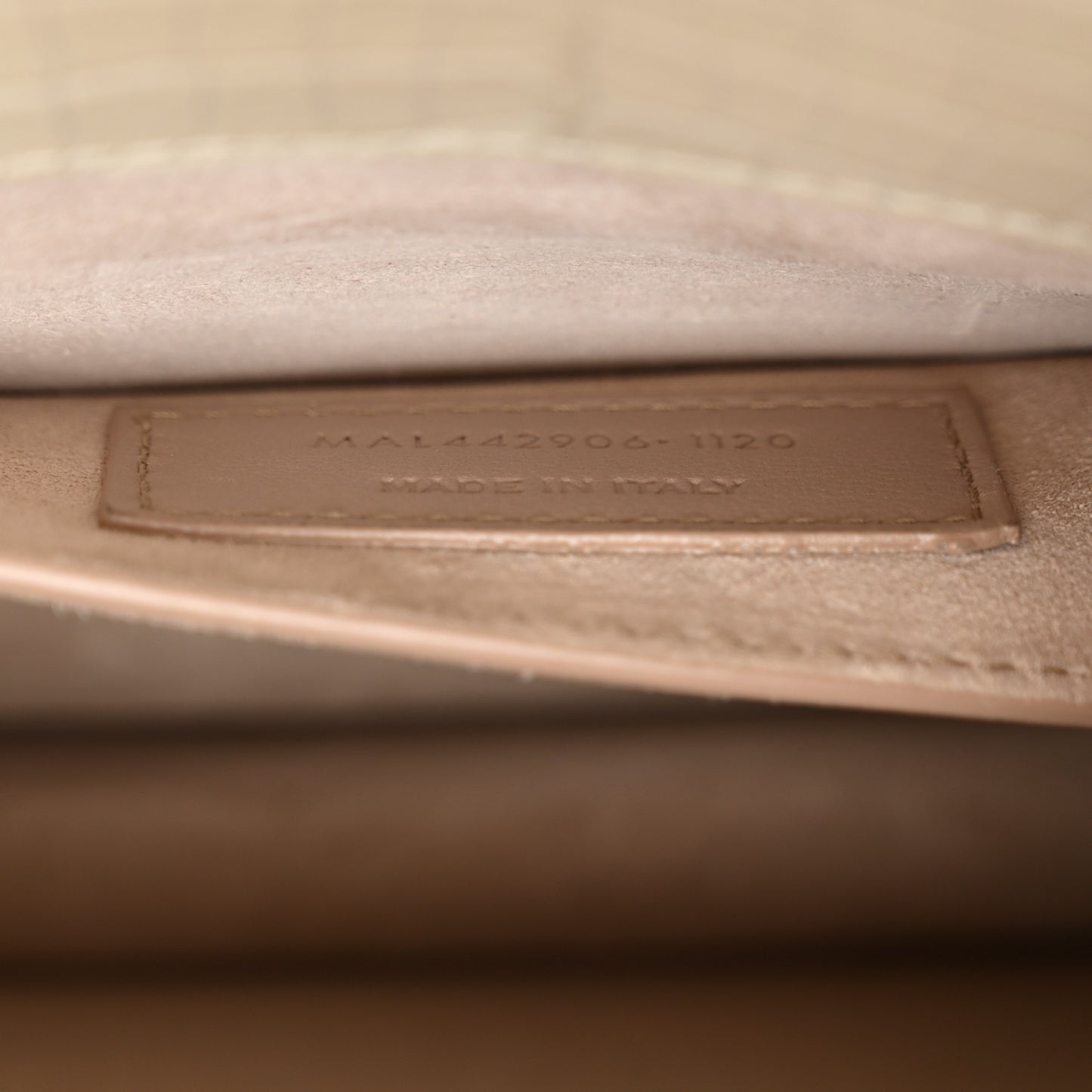 Calfskin Crocodile Embossed Medium Monogram Sunset Blanc Vintage