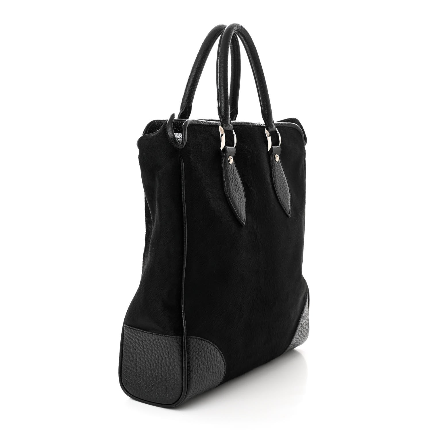 Louis Vuitton Pony Hair Mens Cabas Whistler Black 3 of 10