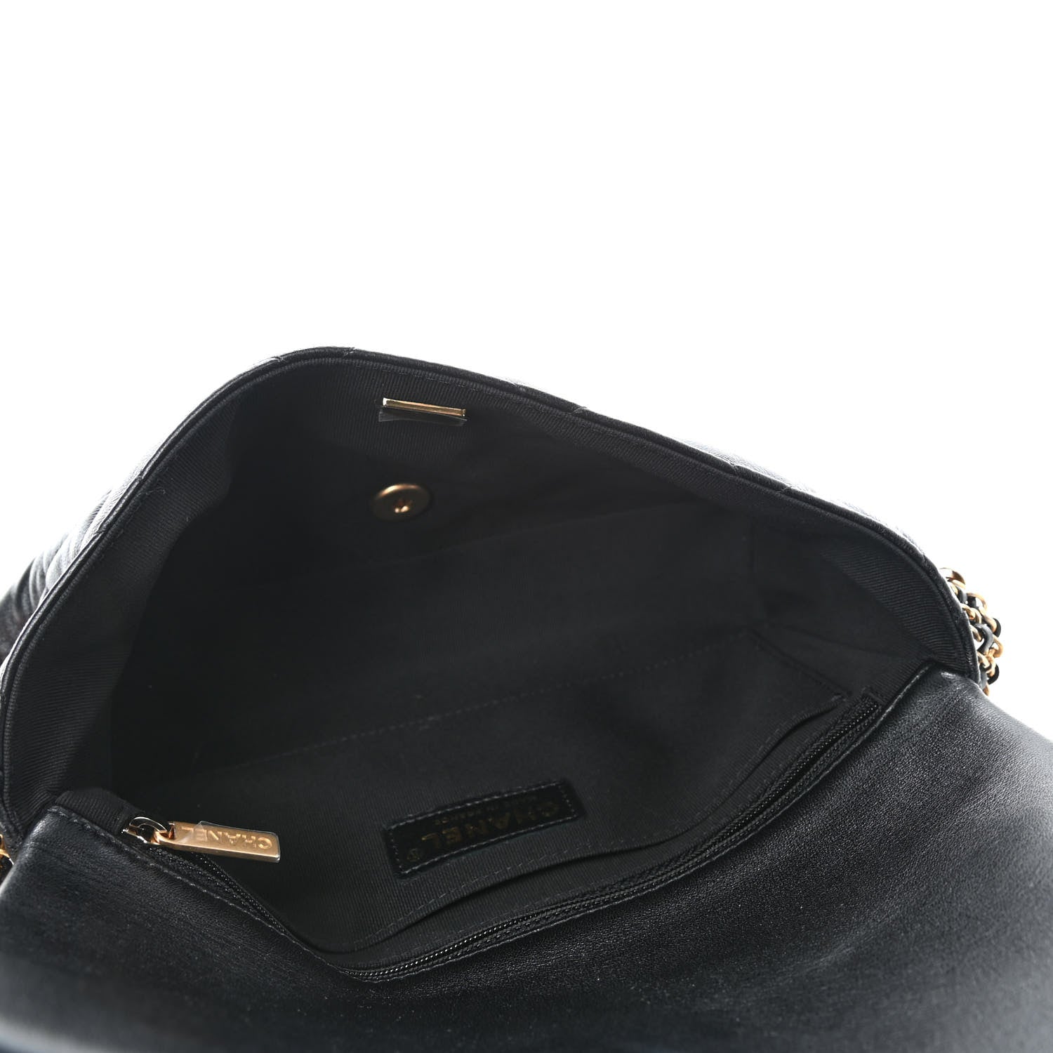 Chanel Lambskin Quilted Jewel Chain Flap Bag Black 4 of 4