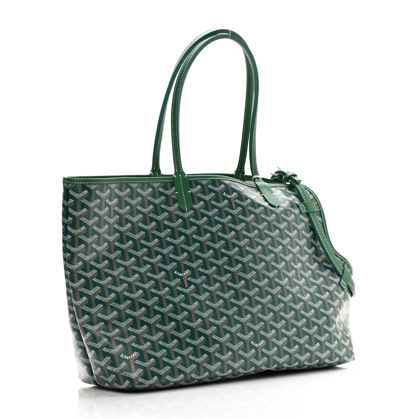 Goyardine Chien Gris Bag Green