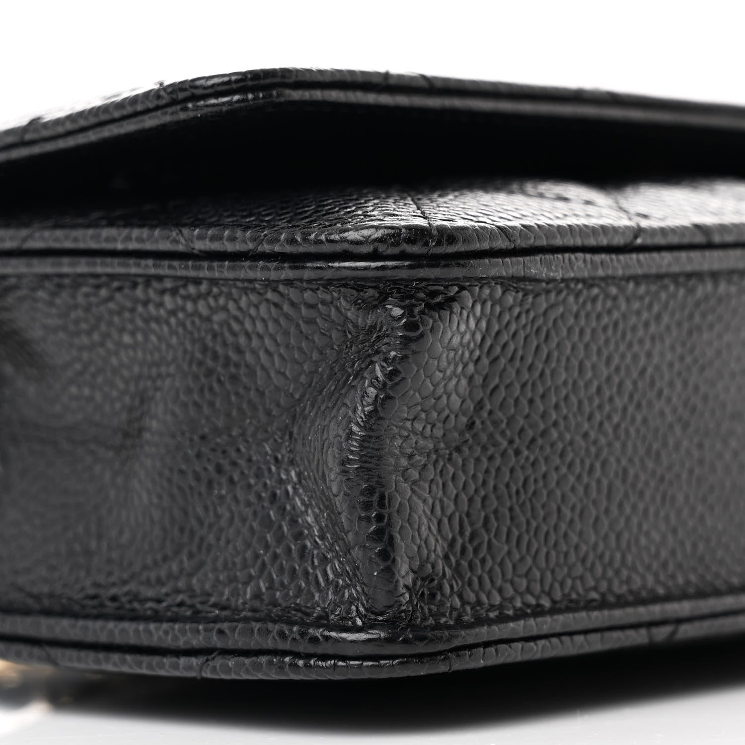 Chanel Caviar Quilted Wallet on Chain WOC Black 10 of 12