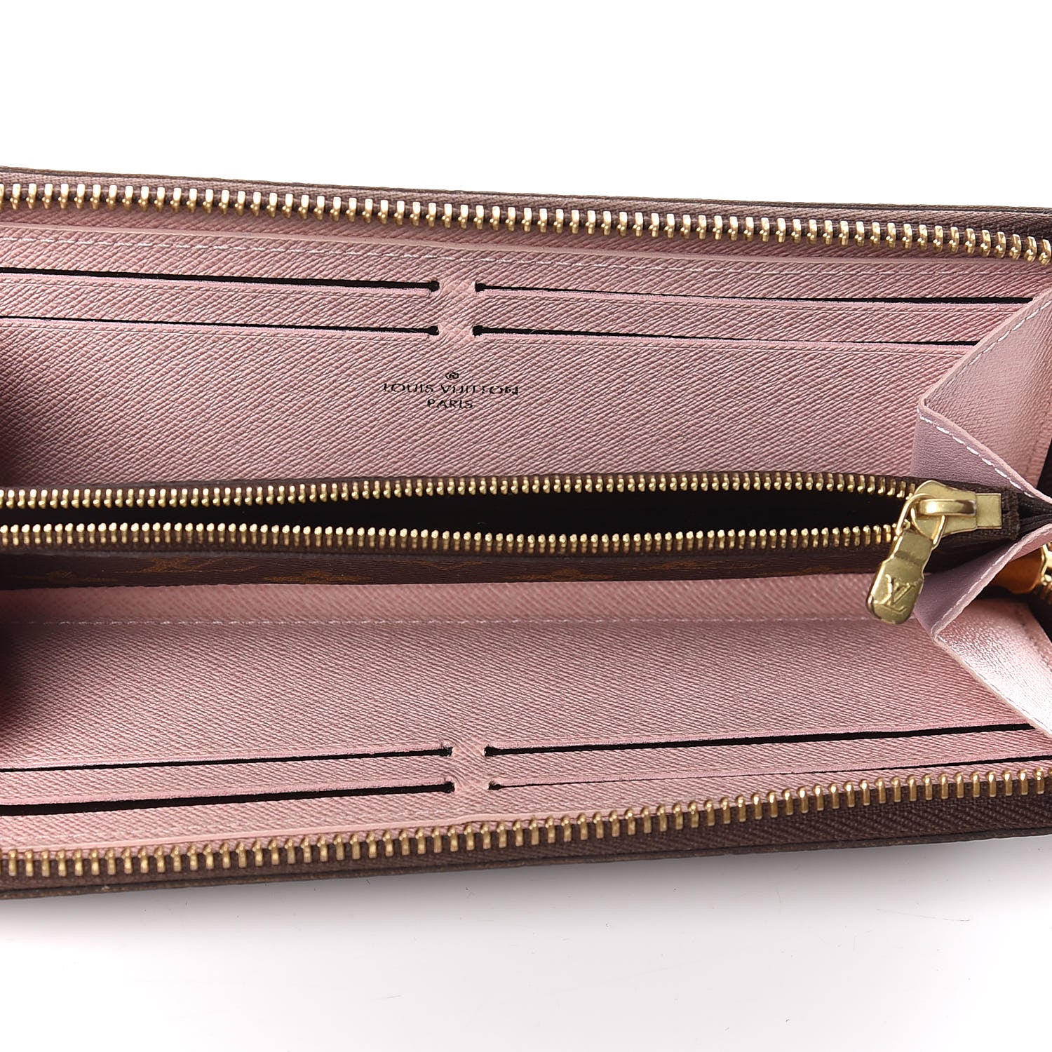 Louis Vuitton Monogram Clemence Wallet Rose Ballerine 5 of 7