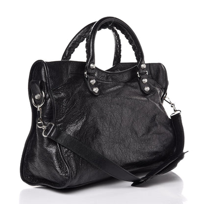 Balenciaga Agneau Giant 12 Silver Hardware City Black 3 of 7