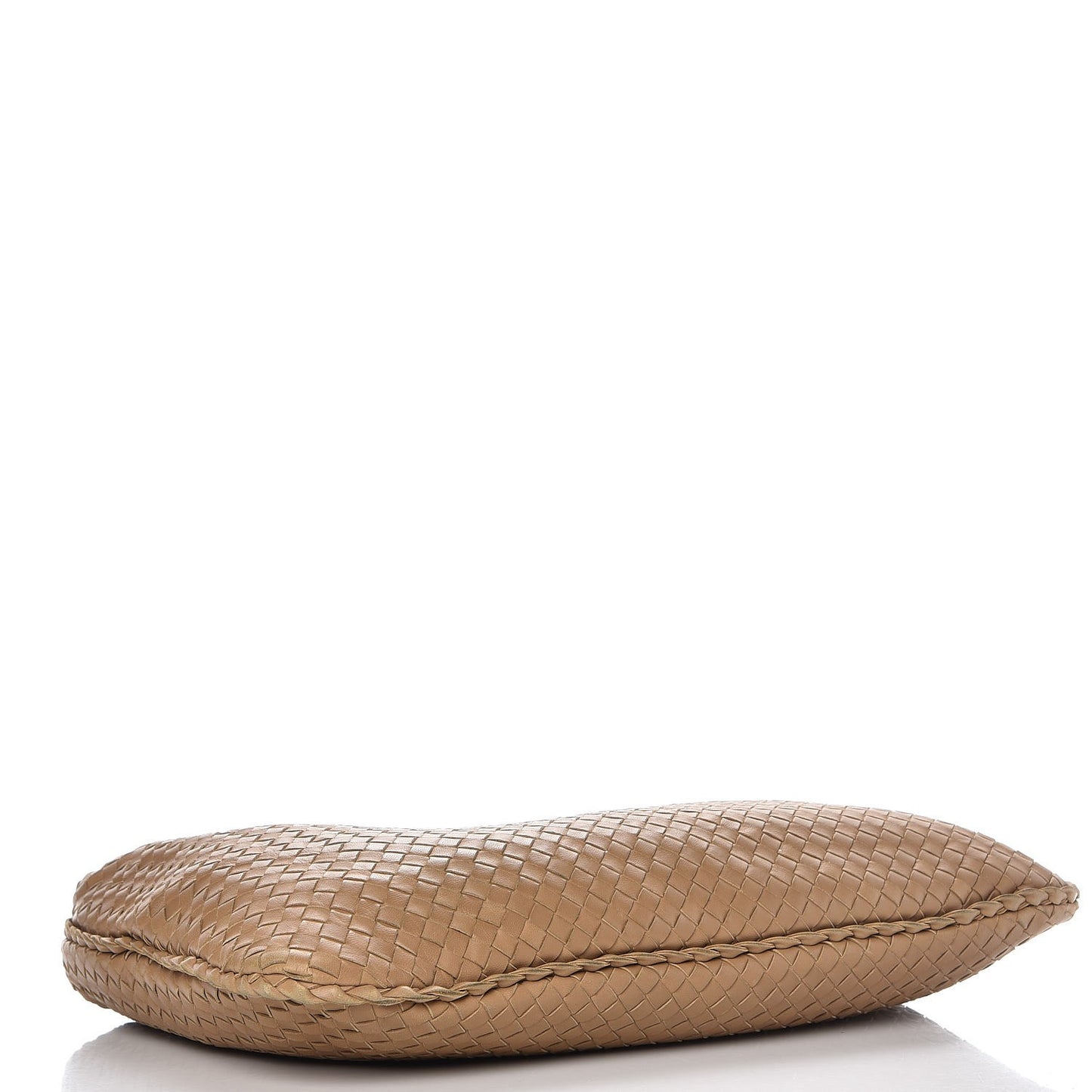 Nappa Intrecciato Large Veneta Hobo Camel