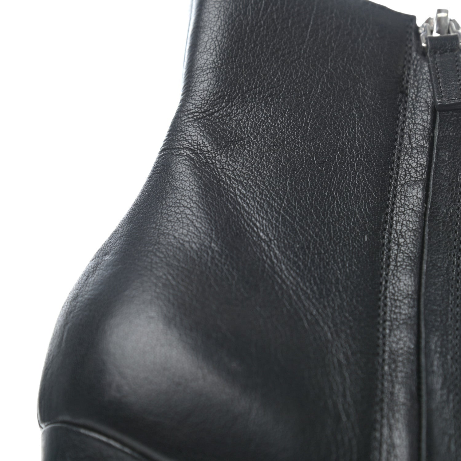 Valentino Garavani Calfskin Bow Ankle Boots 40.5 Black 10 of 13