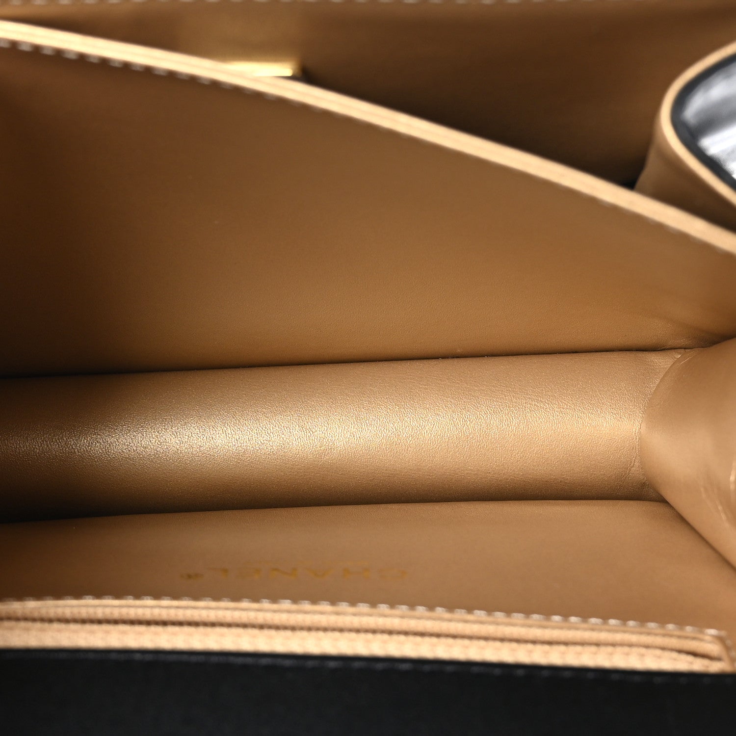 Chanel Calfskin Resin Quilted Mini Flap Black 5 of 12