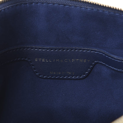 Stella McCartney Eco Alter Nappa Star Zipped Clutch Navy Green 5 of 8