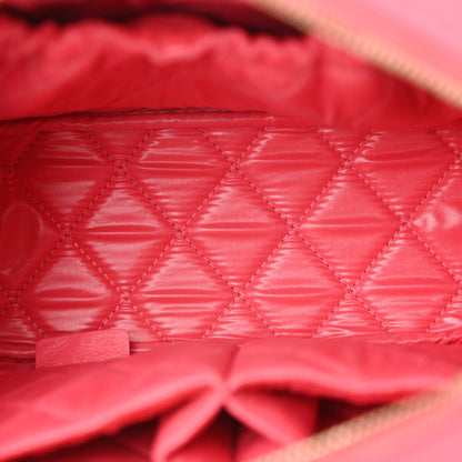 Chanel Caviar Quilted Medium Curvy Pouch Cosmetic Case Pink 4 of 14