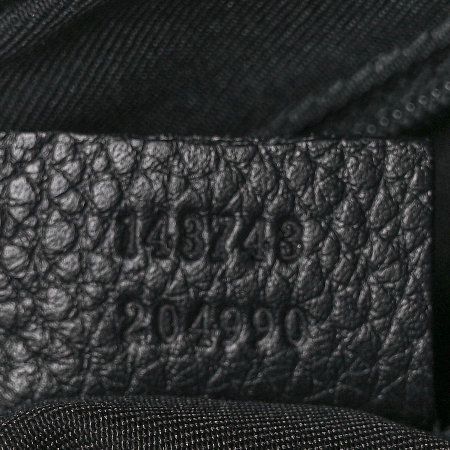 Gucci Nylon Monogram Shoulder Bag Black 12 of 18