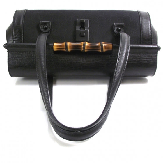 Monogram Bamboo Bullet Satchel