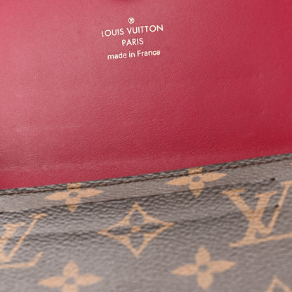 Louis Vuitton Monogram Flore Compact Wallet Fuchsia 9 of 10