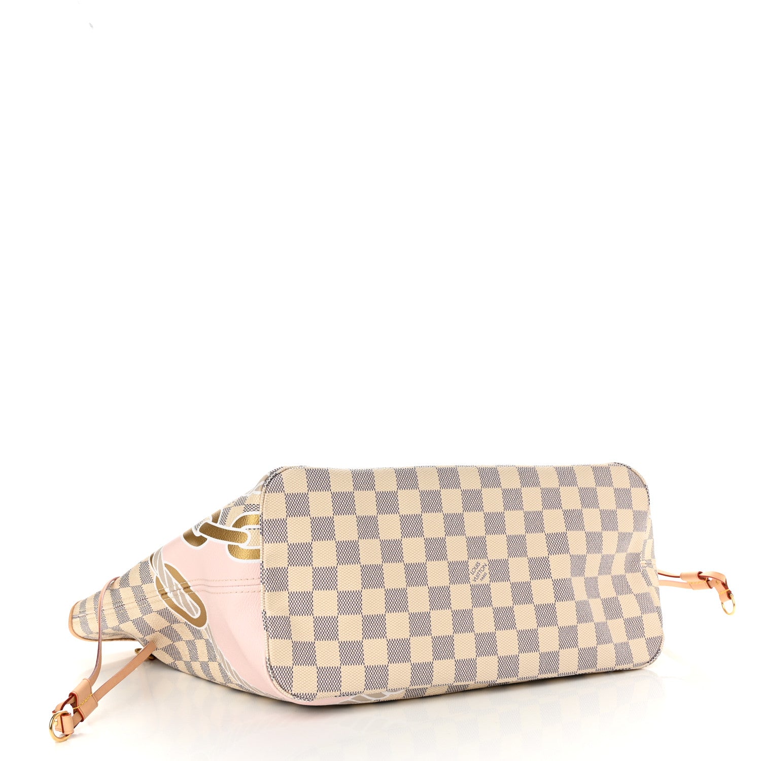 Louis Vuitton Damier Azur Nautical Neverfull MM 5 of 12