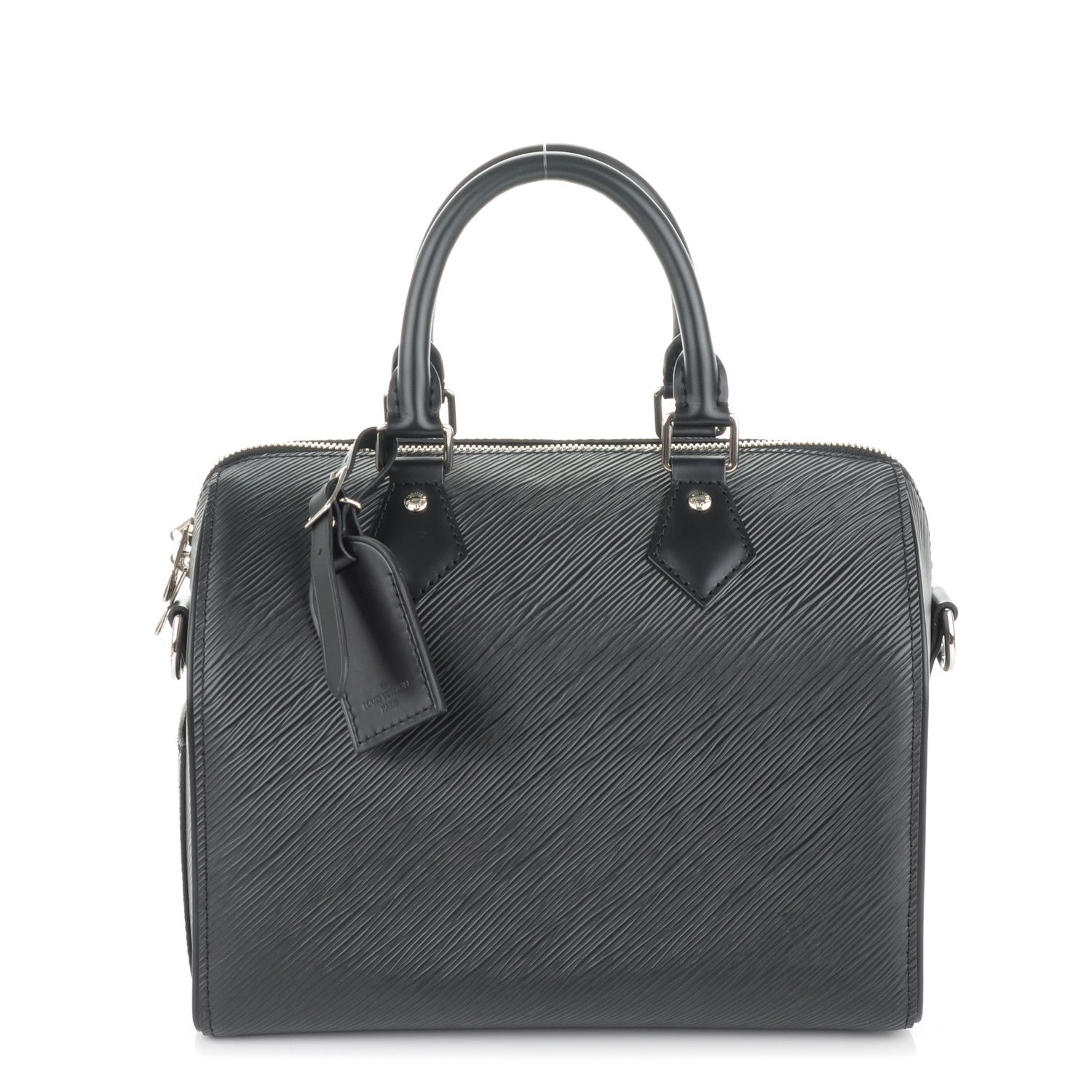 Louis Vuitton Epi Speedy Bandouliere 25 Black 1 of 7