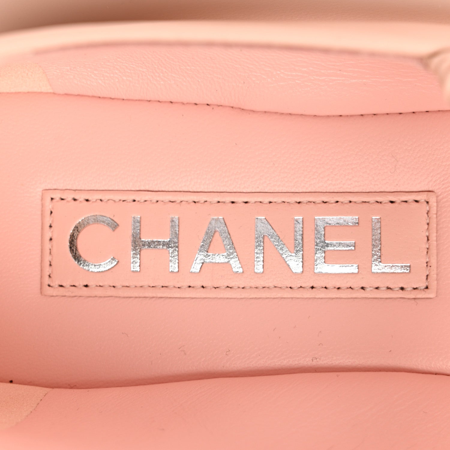 Chanel Lambskin Grosgrain Cap Toe CC Ballerina Flats With Leg Warmers 38 Pink 7 of 14