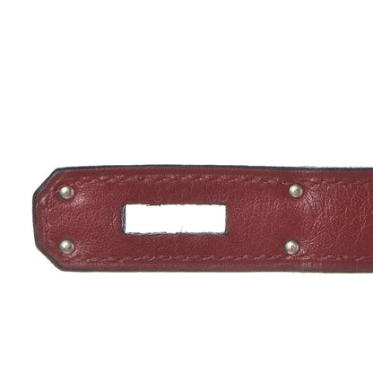 Hermes Taurillon Clemence Birkin 35 Rouge H 27 of 41