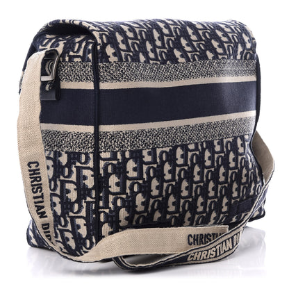 Christian Dior Oblique Medium Diorcamp Messenger Blue 2 of 7