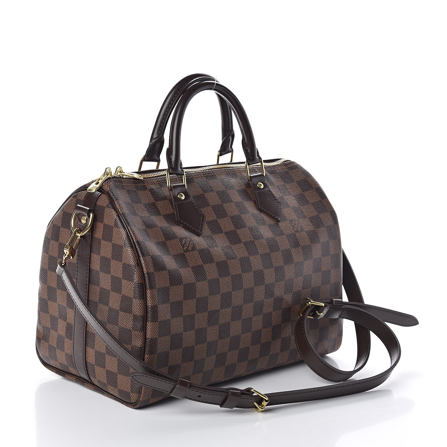 Louis Vuitton Damier Ebene Speedy Bandouliere 30 3 of 9