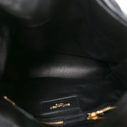 Saint Laurent Padded Lambskin Small Le 5 A 7 Supple Hobo Black 5 of 11