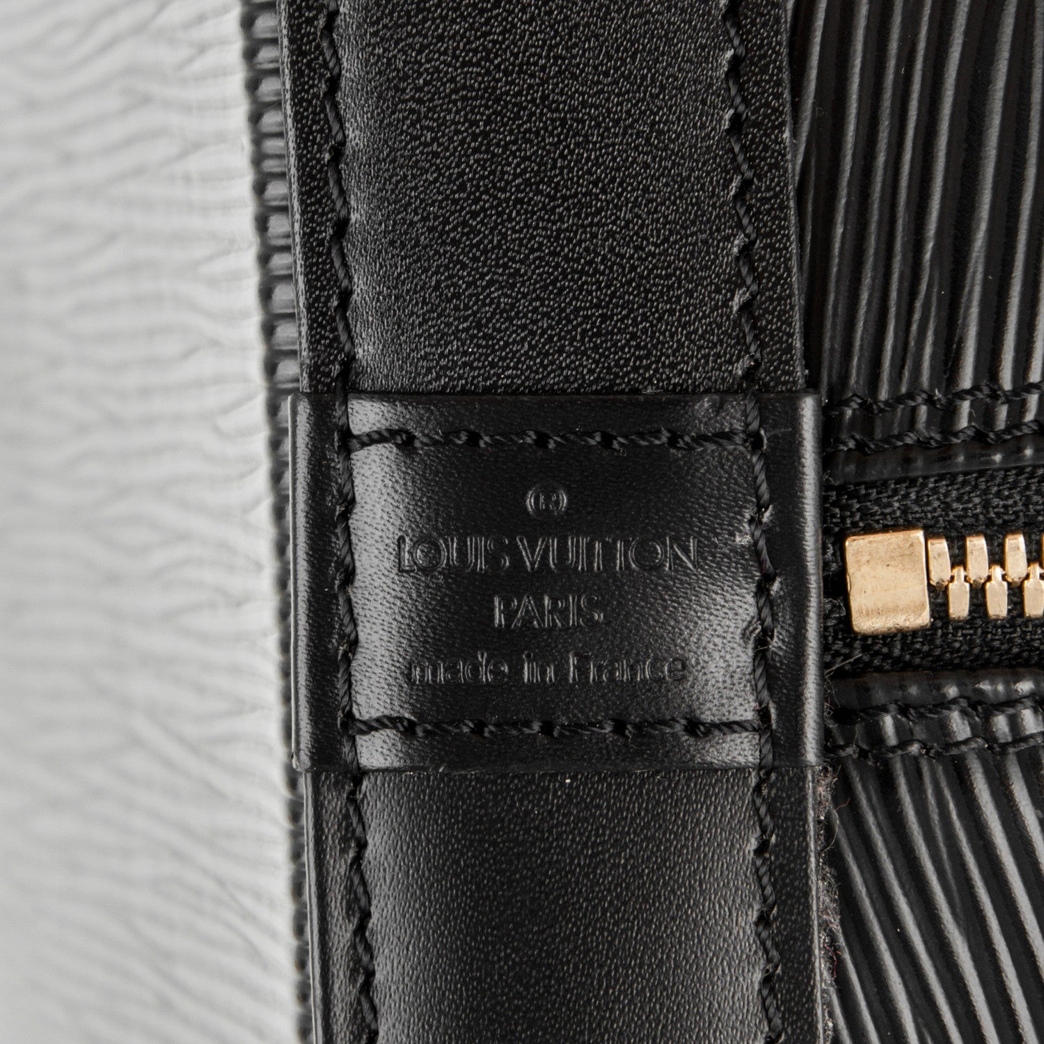 Louis Vuitton Epi Alma PM Black 6 of 7