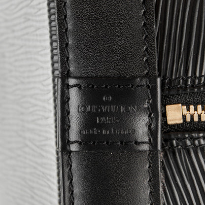Louis Vuitton Epi Alma PM Black 6 of 7